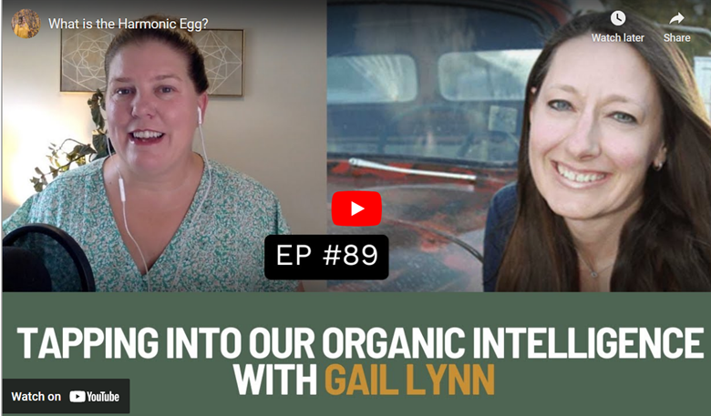 Tapping Into Our Organic Intelligence with Harmonic Egg Inventor Gail Lynn