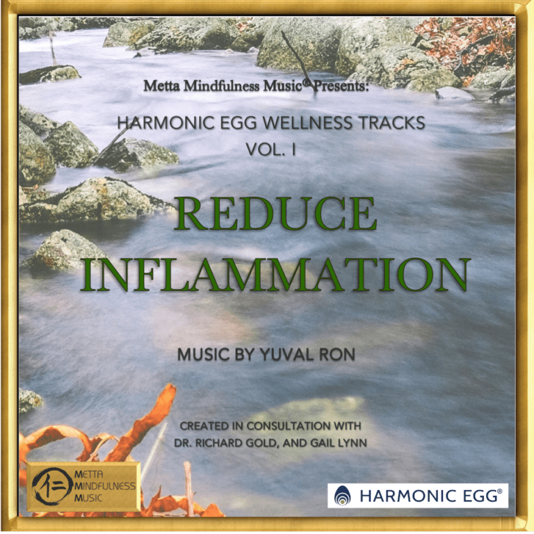 Reduce Inflammation (Harmonic Egg® Wellness Tracks) - .WAV Music File and Printable Song Notes